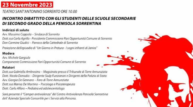 La violenza di genere non è un film visto in tv Incontro  