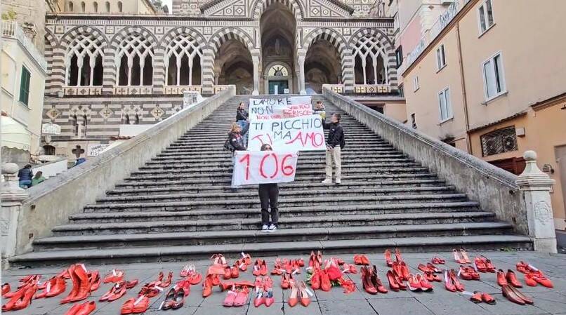 performance e scarpe rosse amalfi 2023