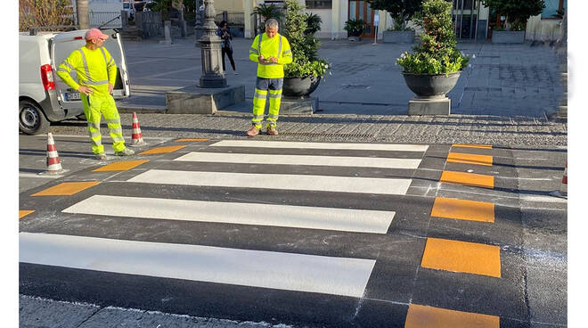 vico equense attraversamenti pedonali rialzati