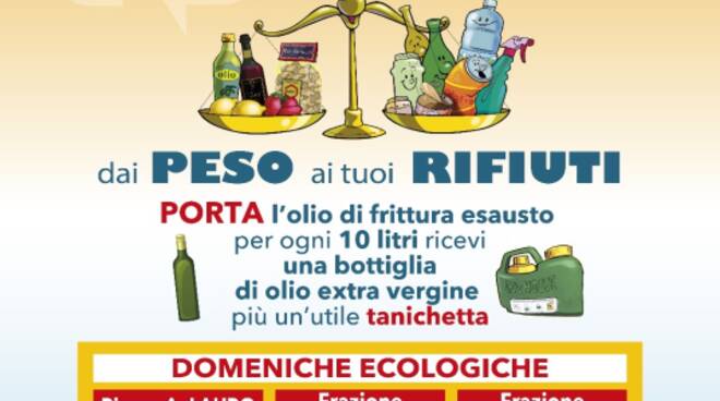 Terza domenica ecologica a Sorrento, raccolta olio a Priora