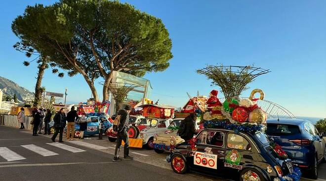 Positano auguri e doni per tutti i bambini 17 dicembre