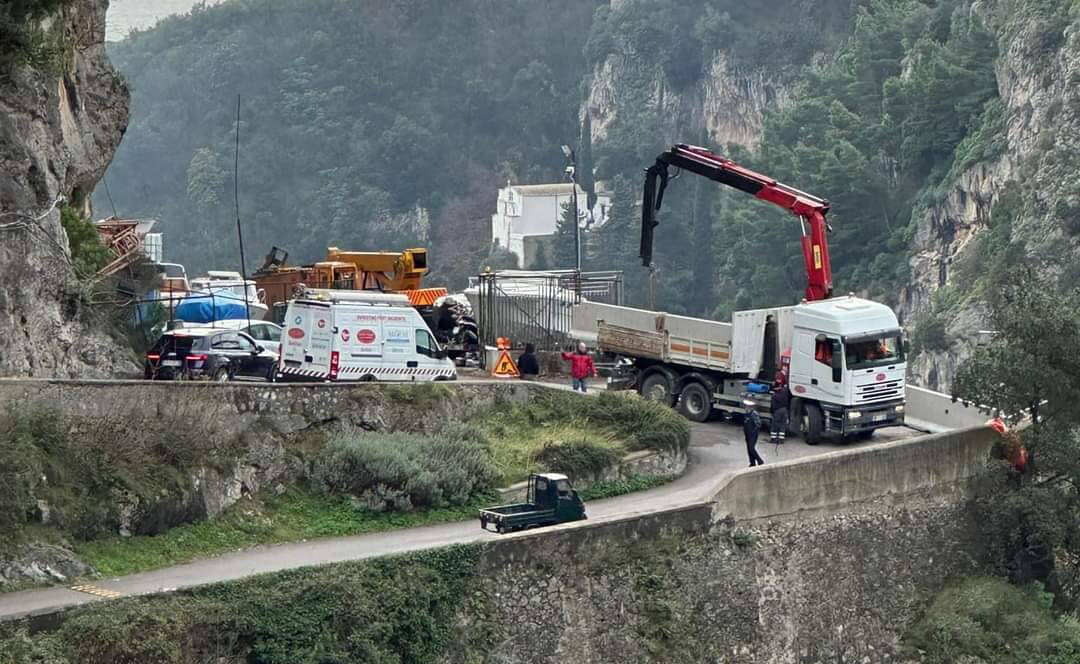 Ampliata la curva Cigliano della ex SS 373 Castiglione-Ravello