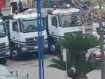 Camion benedetti a Sant'Agnello