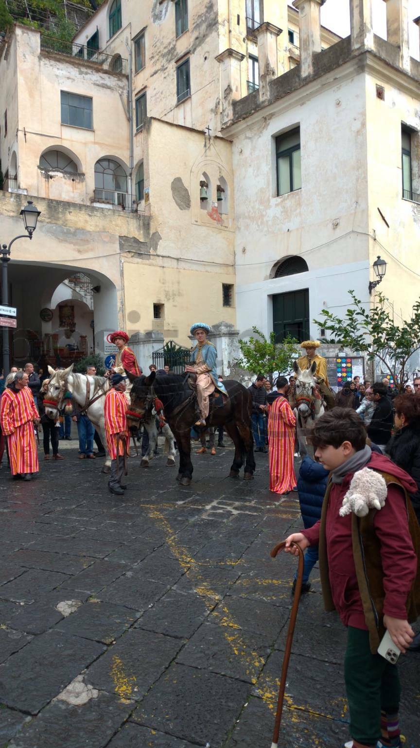 corteo pastorelli amalfi