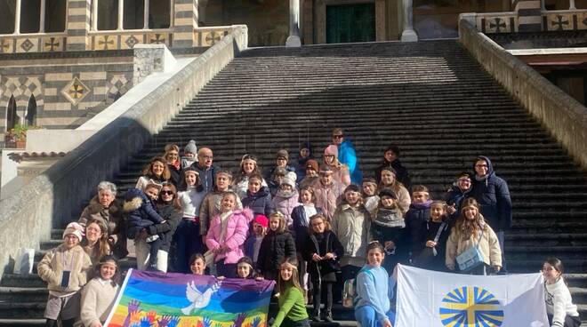 flash mob per la pace ac 2024 amalfi