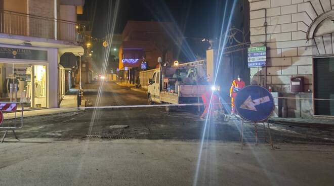 Piano di Sorrento, continuano i lavori sulla Mortora San Liborio 