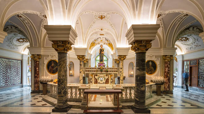 Sorrento, il Soccorpo ovvero la Cripta della Basilica di Sant’Antonino