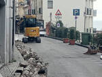 Vietri sul Mare, iniziati questa mattina i lavori in Via Mazzini per la mitigazione del rischio idrogeologico