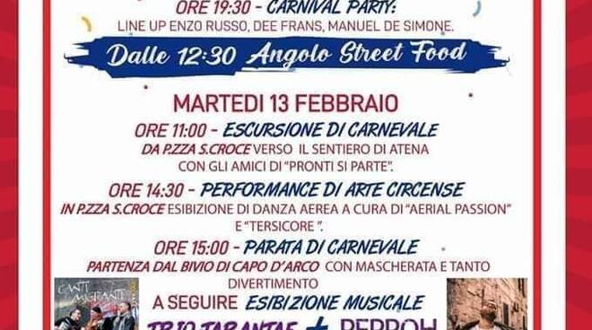 Castel San Pietro, tutto pronto per il Carnevale