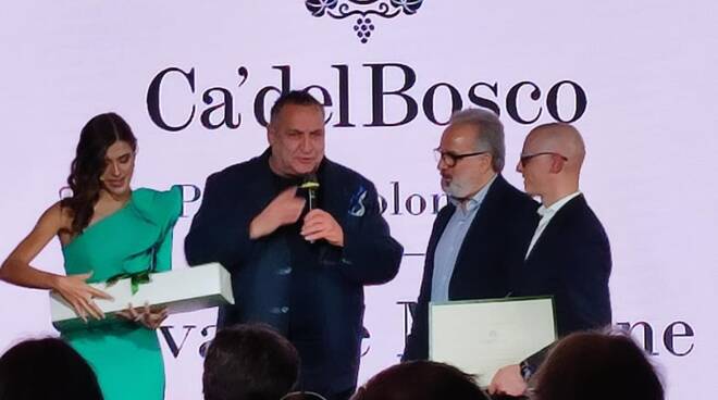 Salvatore Marrone premiato come sommellier foto hotel San Pietro