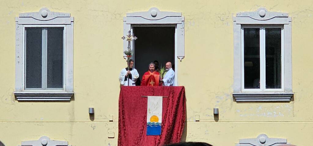 Piano di Sorrento, Benedizione delle Palme in Piazza Cota e Largo dell'Annunziata 