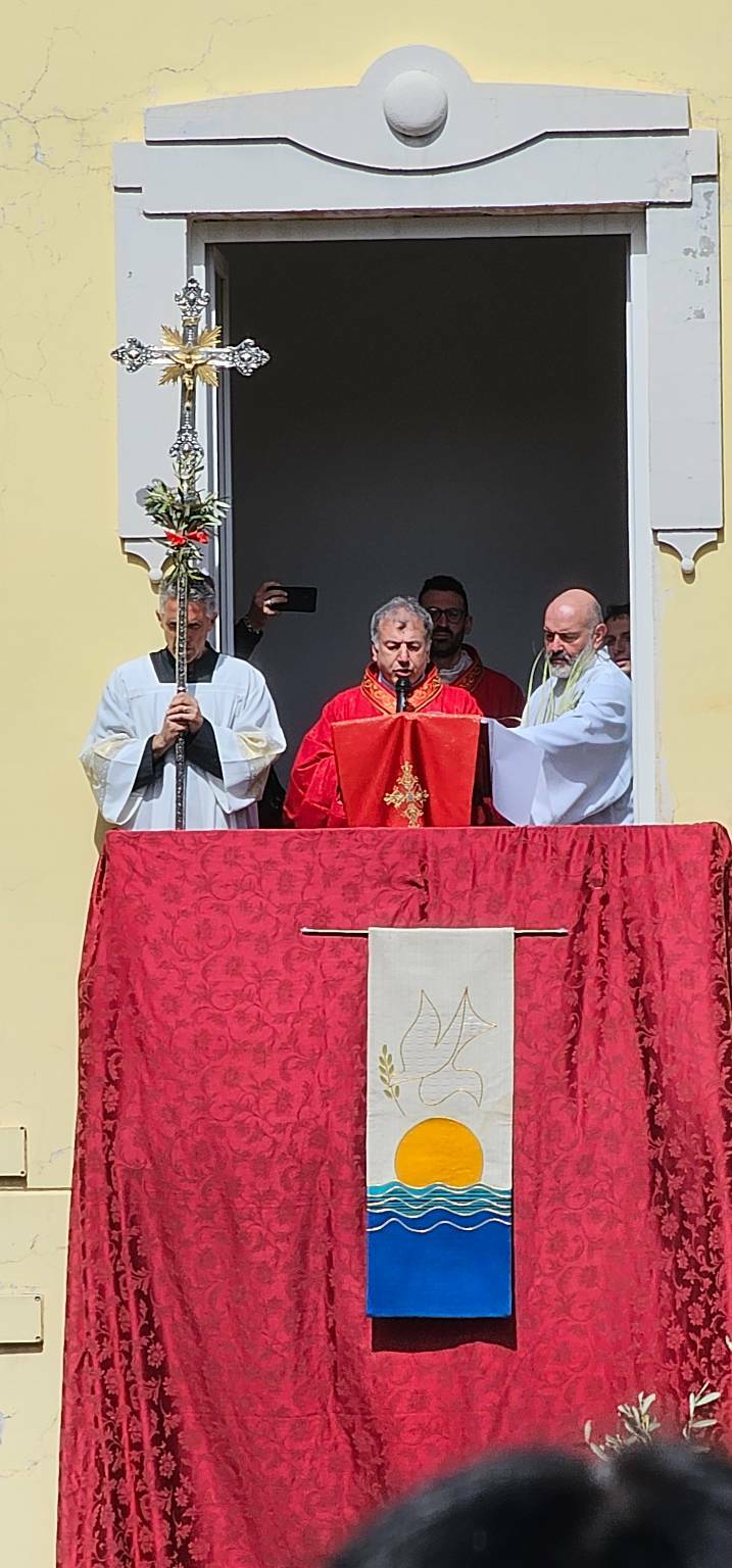 Piano di Sorrento, Benedizione delle Palme in Piazza Cota e Largo dell'Annunziata 