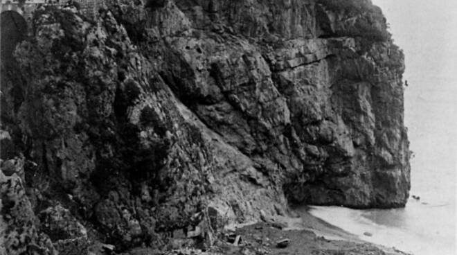 Praiano l'alluvione alla Praia foto archivio Giovanni Scala