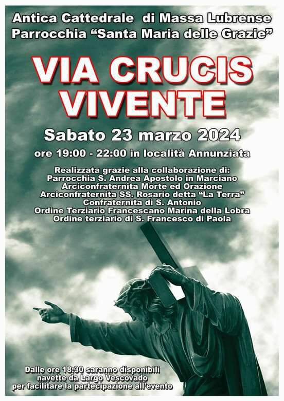 via crucis vivente massa lubrense