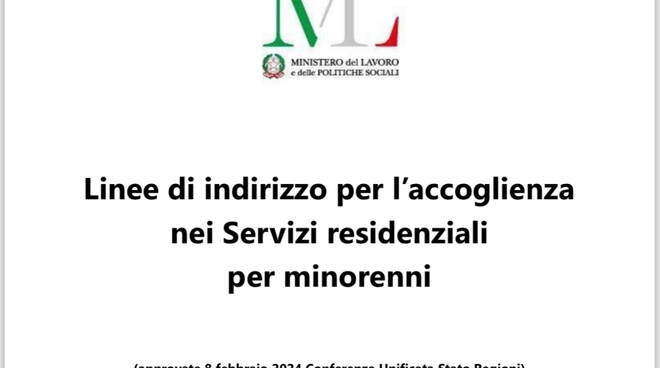 Chiediamo alla Regione Campania di ratificare le linee di indirizzo per l’affidamento familiare e linee di indirizzo per l’accoglienza nei servizi residenziali   di MDC