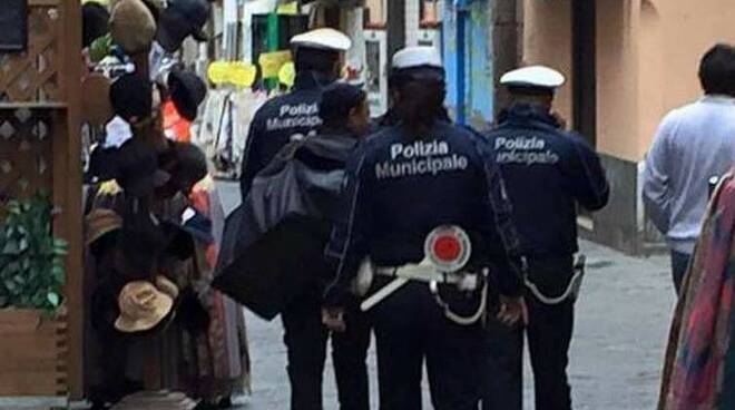 Polizia municipale a Sorrento 