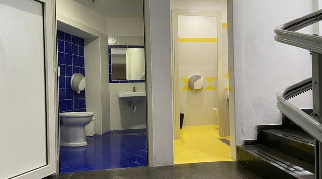 Restyling bagni pubblici positano