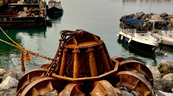 lavori molo pennello amalfi