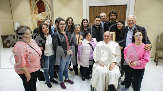 oratorio agerola in udienza dal Papa