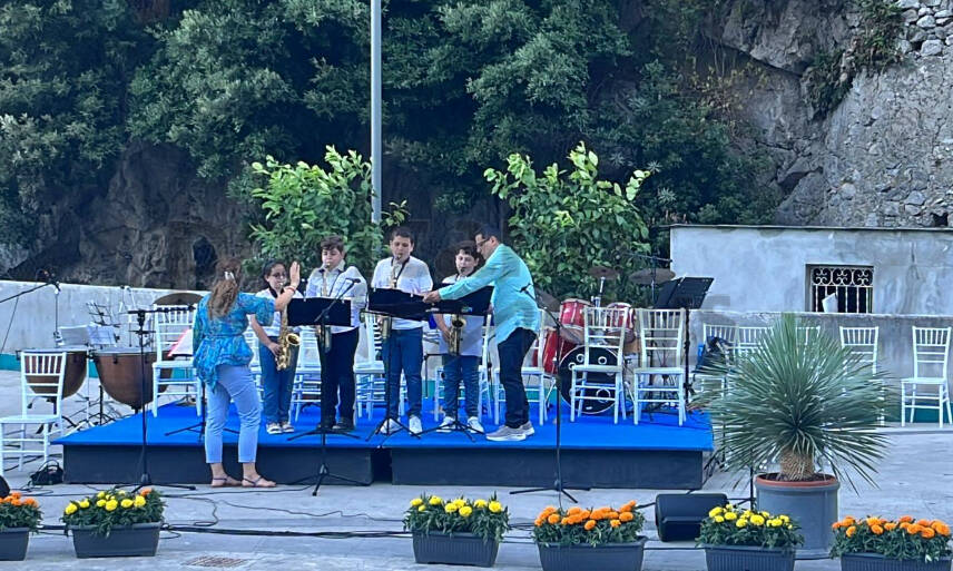 Positano, il saggio musicale di fine anno dell'Associazione Franco Di Franco