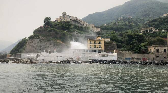 rottura conduttura castellammare