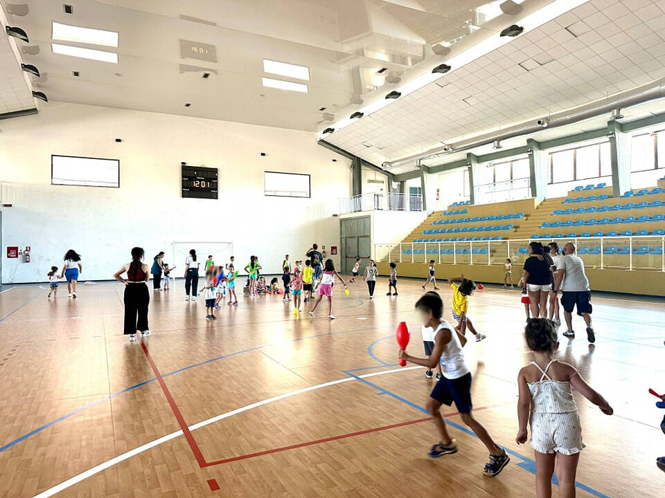 Agerola, il Palazzetto dello Sport ospita il Centro Estivo per i più piccoli