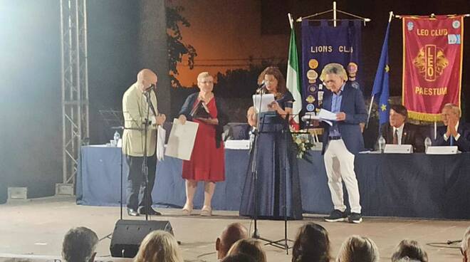 Maria Cuono sul podio della XXIX edizione del Premio Internazionale Culturale di poesia Poseidonia Paestum