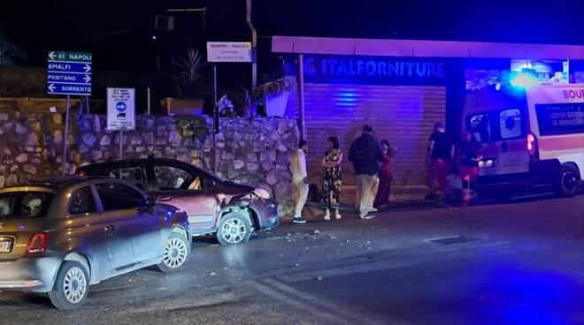 Incidente incrocio Via dei Platani Cavone