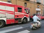 intervento vigili del fuoco a Sant' Agnello