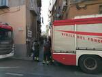 intervento vigili del fuoco a Sant' Agnello
