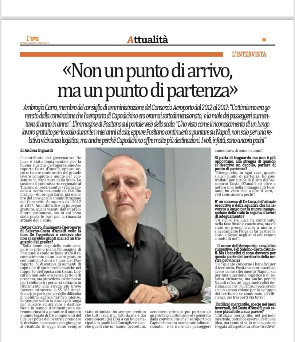 Intervista Ambrogio Carro 