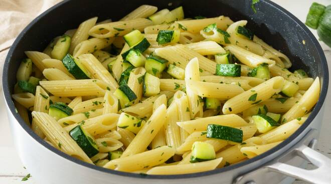 pasta e zucchine tradizione di Ravello