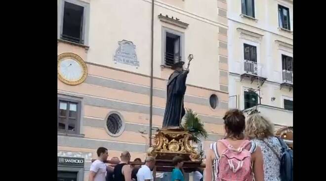 processione San benedetto Amalfi