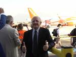 Vincenzo De Luca all'Aeroporto Costa d'Amalfi