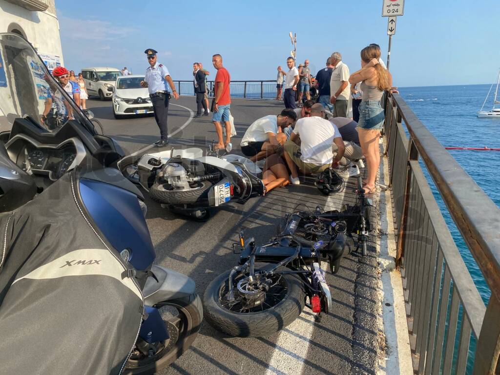 Amalfi incidente 6 agosto 2024