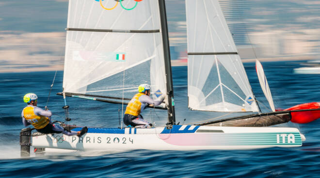 Vela olimpica. Con il Nacra 17 Tita – Banti ancora primi in classifica.