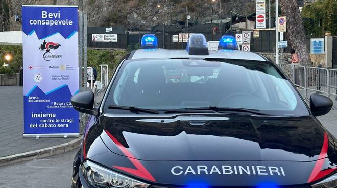 costiera controlli straordinari bevi consapevole carabinieri