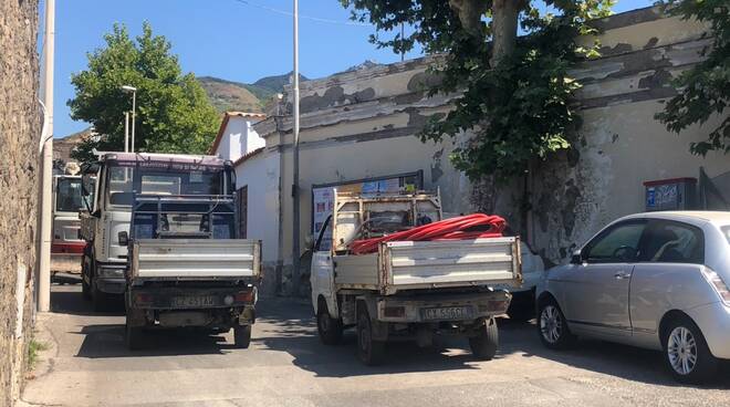 Forio d'Ischia,I cavi non resistono al caldo, scoppia linea in via Degli Agrumi, mini-blackout e disagi 