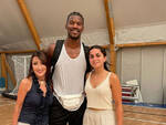 Il campione di basket Jimmy Butler a Capri, ospite dalla Blue Lizard Basket