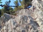 Lavori al costone tra Piano di Sorrento e Positano