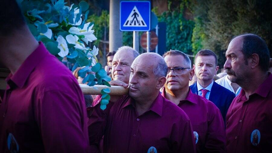 Sorrento, processione della Madonna Assunta di Casarlano 