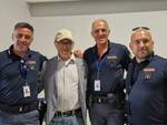 Steven Spielberg in Costiera, foto Polizia di Stato