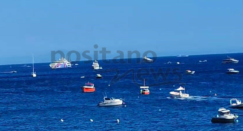 Yacht di lusso a Positano