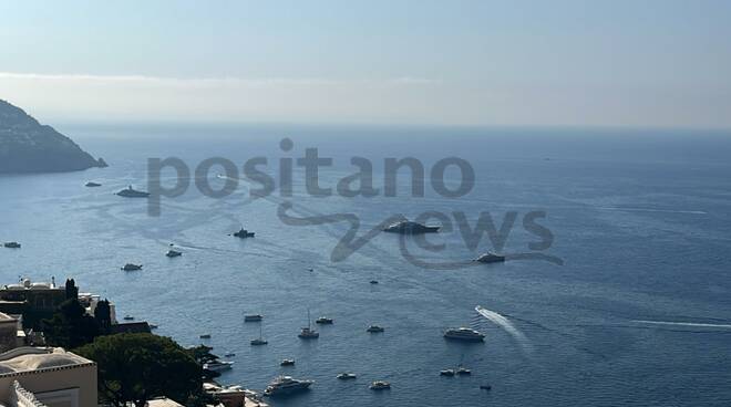 yacht positano