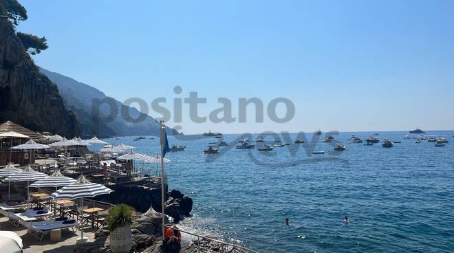 yacht positano