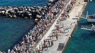 Amalfi, domenica 15 settembre 2024, boom di turisti