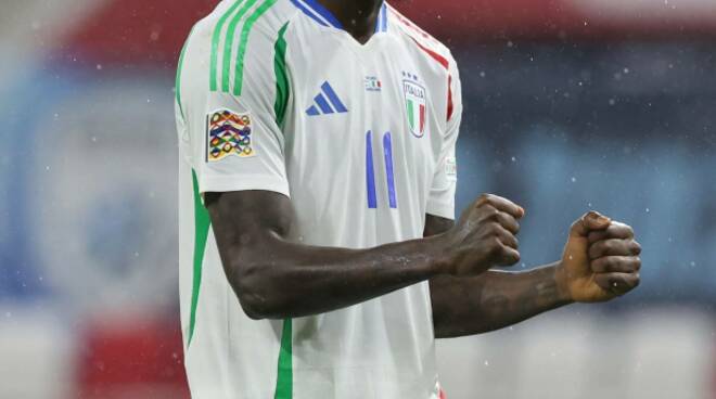 Kean, foto tratta dalla pagina di Facebook della Nazionale Italiana di Calcio 