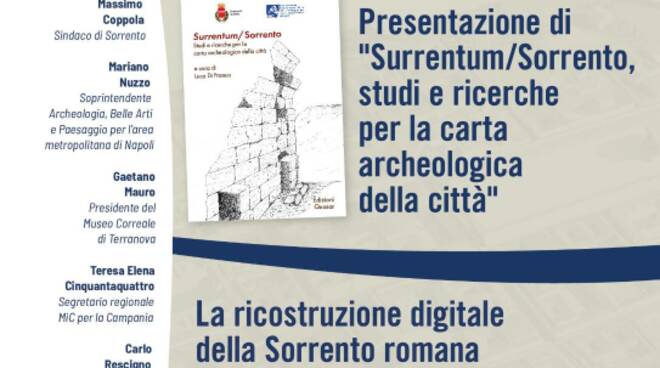 Presentazione volume Sorrento romana