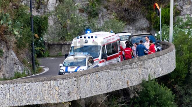  Incidente a Positano: interviene il 118