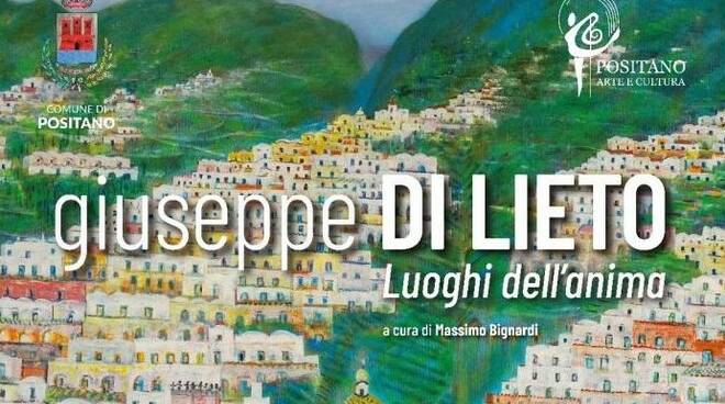 locandina mostra luoghi dell'anima Positano